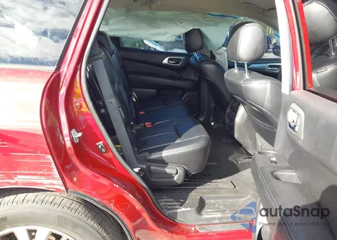 2018 Nissan Pathfinder Sl из США, поврежденный, VIN 5N1DR2MN5JC636580